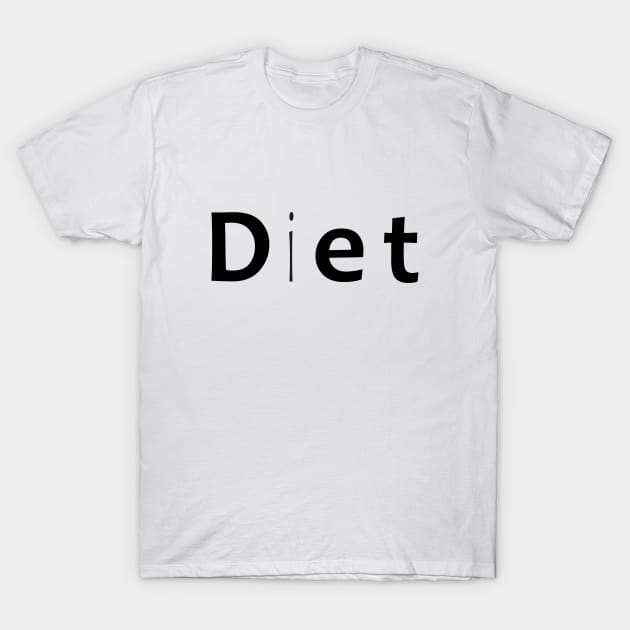 DIET T-Shirt by VISUALIZED INSPIRATION